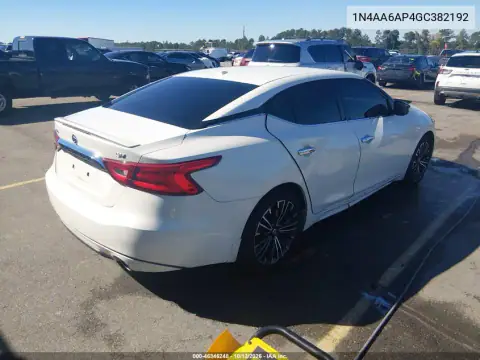 1N4AA6AP4GC382192 — 2016 Nissan Maxima, фото 5 с аукциона IAAI, Передняя часть