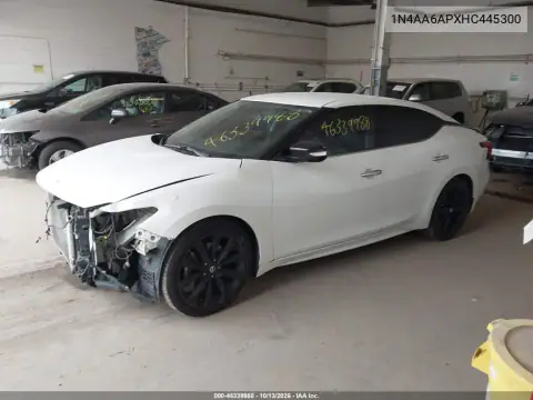 1N4AA6APXHC445300 — 2017 Nissan Maxima, photo 3 from IAAI, Front end
