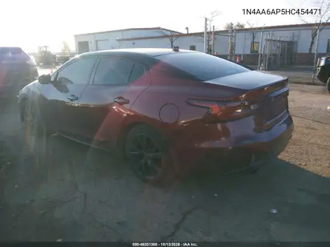 2017 Nissan Maxima 3.5 S VIN 1N4AA6AP5HC454471 фото 4