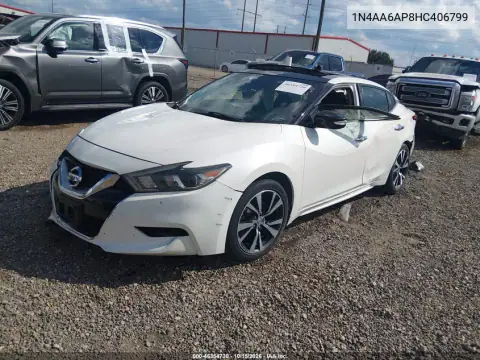 1N4AA6AP8HC406799 — 2017 Nissan Maxima, фото 2 с аукциона IAAI, правый бок