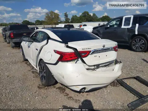 1N4AA6AP8HC406799 — 2017 Nissan Maxima, фото 3 с аукциона IAAI, правый бок