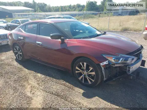 2018 Nissan Maxima 3.5 S VIN 1N4AA6AP8JC397396 фото 2