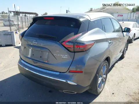 5N1AZ2DS4PC124441 — 2023 Nissan Murano, фото 5 с аукциона IAAI, ПЕРЕДНЯЯ ЧАСТЬ