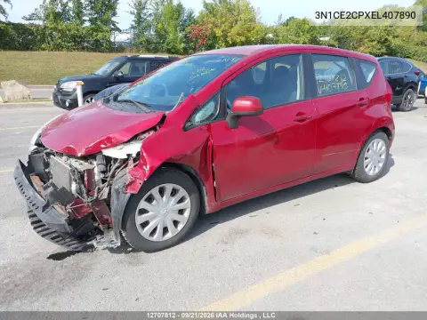 2014 Nissan Versa Note 1.6 S/1.6 Sl/1.6 Sv VIN 3N1CE2CPXEL407890 фото 3