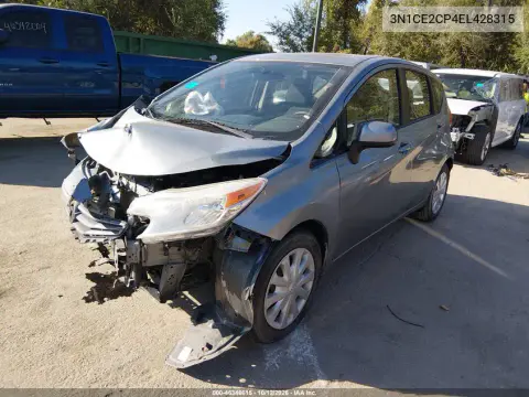 2014 Nissan Versa Note Sv VIN 3N1CE2CP4EL428315 фото 3