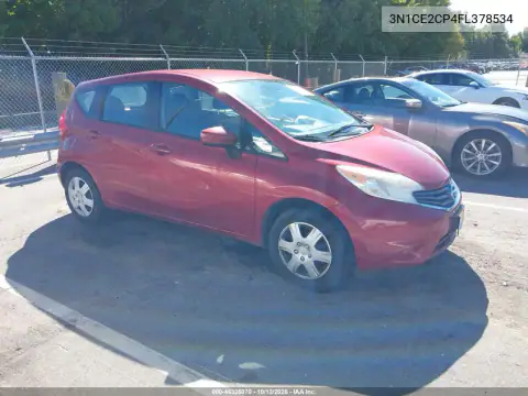 3N1CE2CP4FL378534 — 2015 Nissan Note, Lewy tył, zdjęć przed naprawą