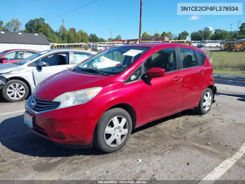 3N1CE2CP4FL378534 — 2015 Nissan Note, zdjęcie 3 z IAAI 22.10.2026, Lewy tył
