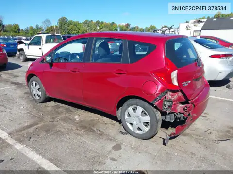 3N1CE2CP4FL378534 — 2015 Nissan Note, zdjęcie 4 z IAAI 22.10.2026, Lewy tył