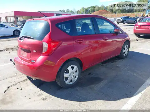 3N1CE2CP4FL378534 — 2015 Nissan Note, zdjęcie 5 z IAAI 22.10.2026, Lewy tył