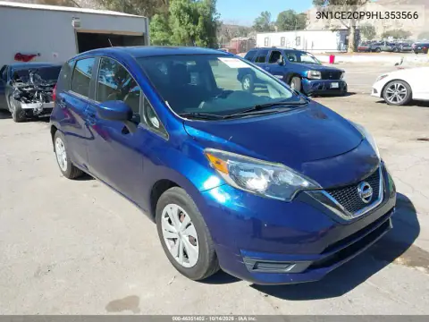 3N1CE2CP9HL353566 — 2017 Nissan Note, მარცხენა და მარჯვენა მხარე, ფოტოები შეკეთებამდე