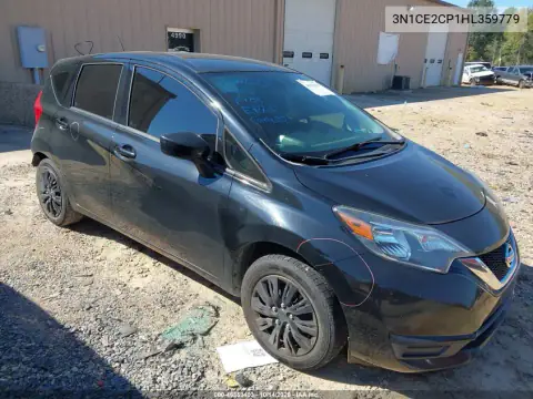 3N1CE2CP1HL359779 — 2017 Nissan Note, Задня частина, фото до ремонту