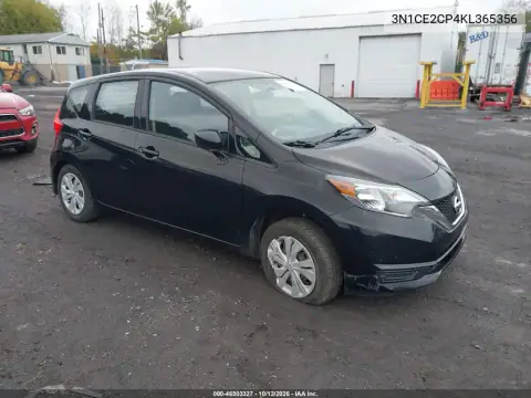 3N1CE2CP4KL365356 — 2019 Nissan Note, Lewy bok, zdjęć przed naprawą