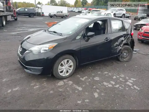 3N1CE2CP4KL365356 — 2019 Nissan Note, zdjęcie 2 z IAAI, Lewy bok