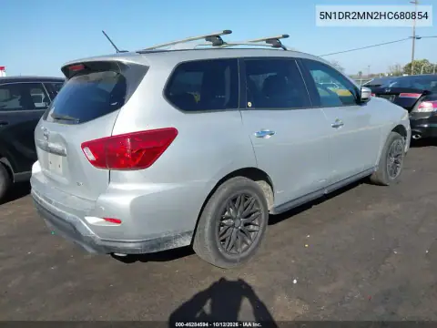 5N1DR2MN2HC680854 — 2017 Nissan Pathfinder, photo 5 from IAAI, Theft