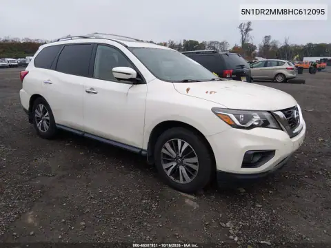 5N1DR2MM8HC612095 — 2017 Nissan Pathfinder, Desgaste normal, fotos antes de reparar