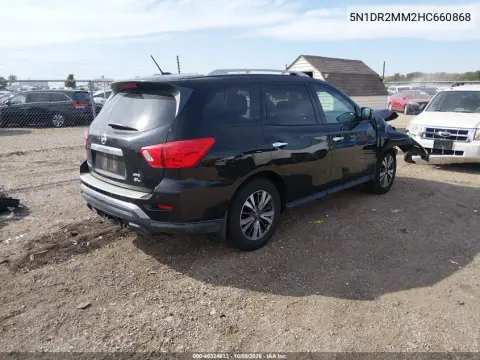 2017 Nissan Pathfinder Sl VIN 5N1DR2MM2HC660868 фото 5