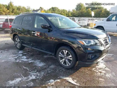 5N1DR2MM5HC645992 — 2017 Nissan Pathfinder, Правий бік, фото до ремонту