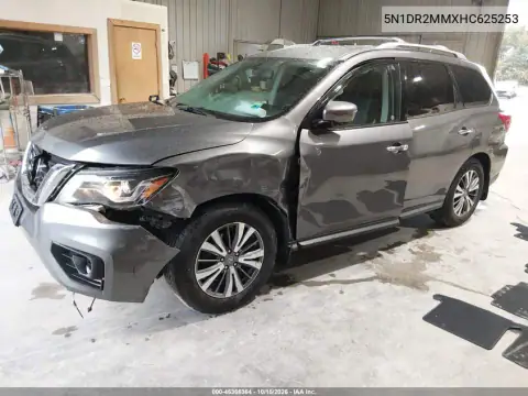 5N1DR2MMXHC625253 — 2017 Nissan Pathfinder, ПЕРЕДНЯЯ ЧАСТЬ, фото до ремонта