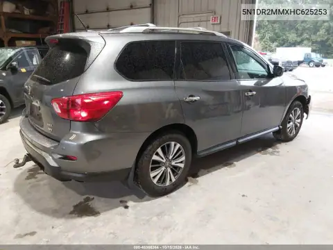 5N1DR2MMXHC625253 — 2017 Nissan Pathfinder, photo 5 from IAAI, Front end