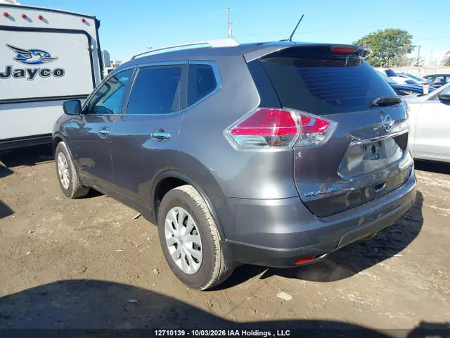 2015 Nissan ROGUE S/SV VIN 5N1AT2MT3FC856469 фото 3