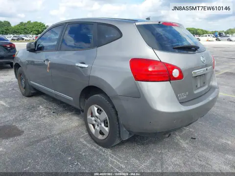2014 Nissan Rogue Select S VIN JN8AS5MT7EW610146 фото 4