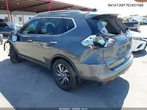 2014 Nissan Rogue Sl VIN 5N1AT2MT7EC857588 фото 4