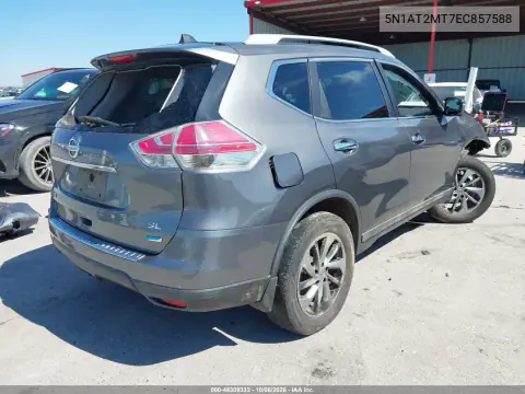 2014 Nissan Rogue Sl VIN 5N1AT2MT7EC857588 фото 5