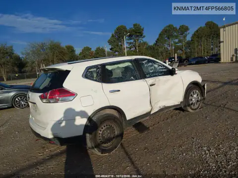 KNMAT2MT4FP566805 — 2015 Nissan Rogue, foto 5 de IAAI, Lado derecho