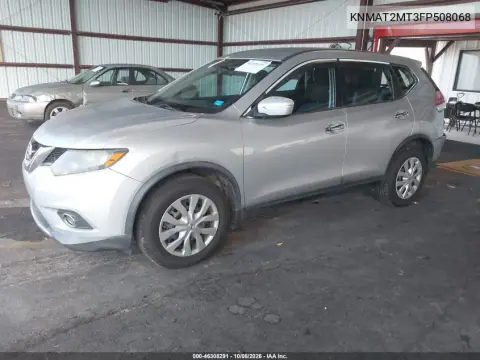 2015 Nissan Rogue S VIN KNMAT2MT3FP508068 фото 3