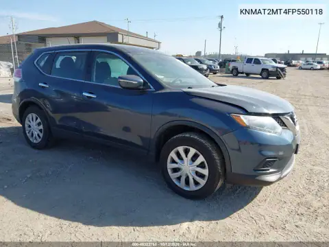 KNMAT2MT4FP550118 — 2015 Nissan Rogue, Lado izquierdo, fotos antes de reparar