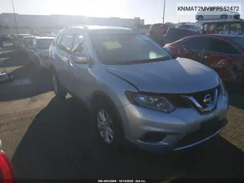 KNMAT2MV8FP552472 Nissan Rogue 2015 — пошкодження Не вказано, фото до ремонту