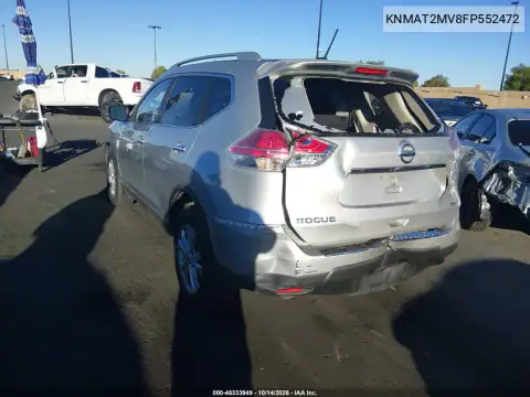 KNMAT2MV8FP552472 — 2015 Nissan Rogue, фото 3 з IAAI, Не вказано