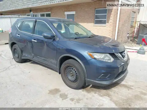 KNMAT2MV5FP522023 — 2015 Nissan Rogue, Prawy bok, zdjęć przed naprawą