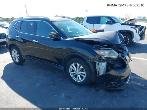 KNMAT2MT8FP509510 — 2015 Nissan Rogue, zdjęcie 2 z IAAI, Uszkodzenia dookoła