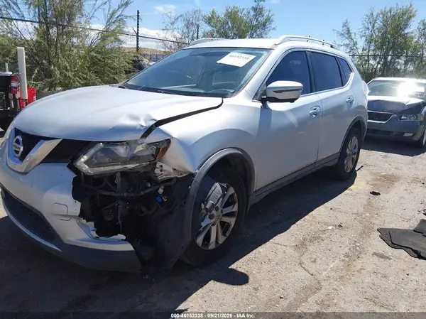 KNMAT2MT8GP627462 — 2016 Nissan Rogue, photo 2 from IAAI 19.10.2026, Left front