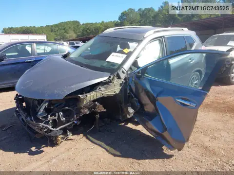 2016 Nissan Rogue Sl VIN 5N1AT2MT1GC743525 фото 2