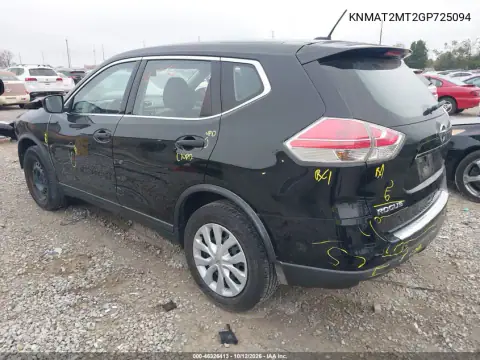KNMAT2MT2GP725094 — 2016 Nissan Rogue, photo 4 from IAAI, Front end