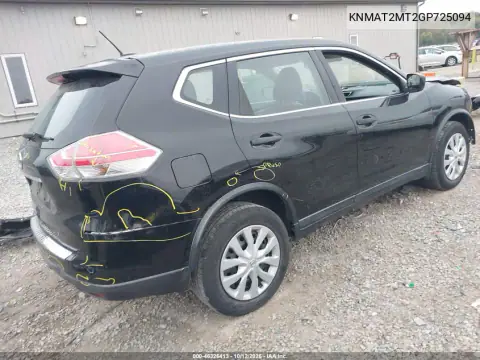 KNMAT2MT2GP725094 — 2016 Nissan Rogue, photo 5 from IAAI, Front end