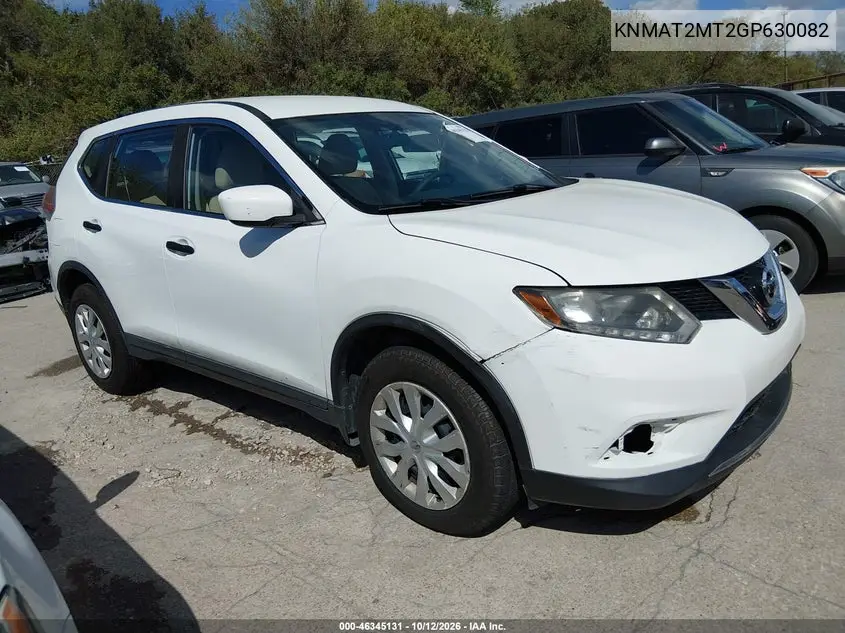 KNMAT2MT2GP630082 — 2016 Nissan Rogue, foto 2 de IAAI 26.10.2026, Desgaste normal