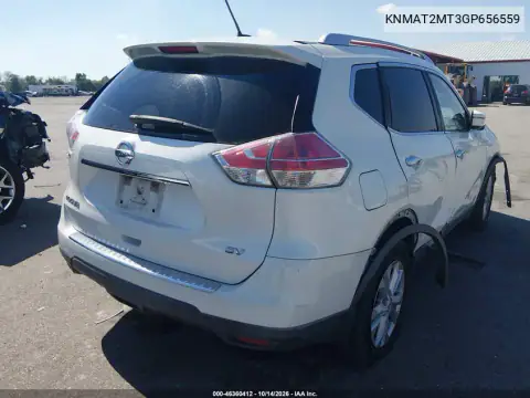 KNMAT2MT3GP656559 — 2016 Nissan Rogue, ფოტო 5, IAAI, წინა ნაწილი