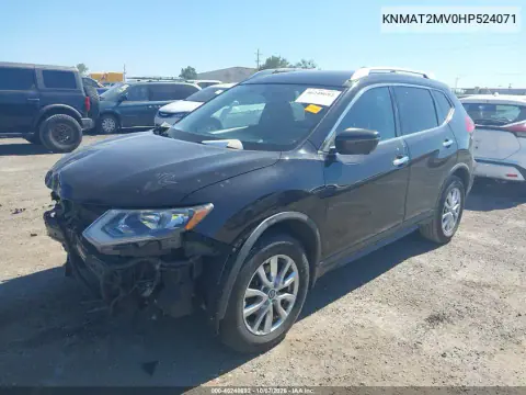 2017 Nissan Rogue Sv VIN KNMAT2MV0HP524071 фото 3