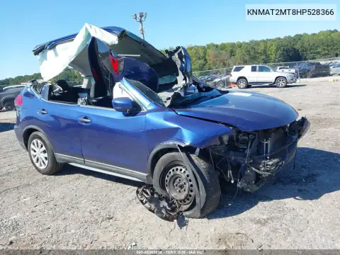 2017 Nissan Rogue S VIN KNMAT2MT8HP528366 фото 1