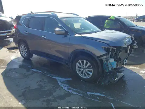 2017 Nissan Rogue Sv VIN KNMAT2MV7HP558055 фото 2