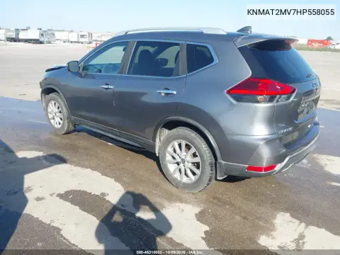 2017 Nissan Rogue Sv VIN KNMAT2MV7HP558055 фото 4