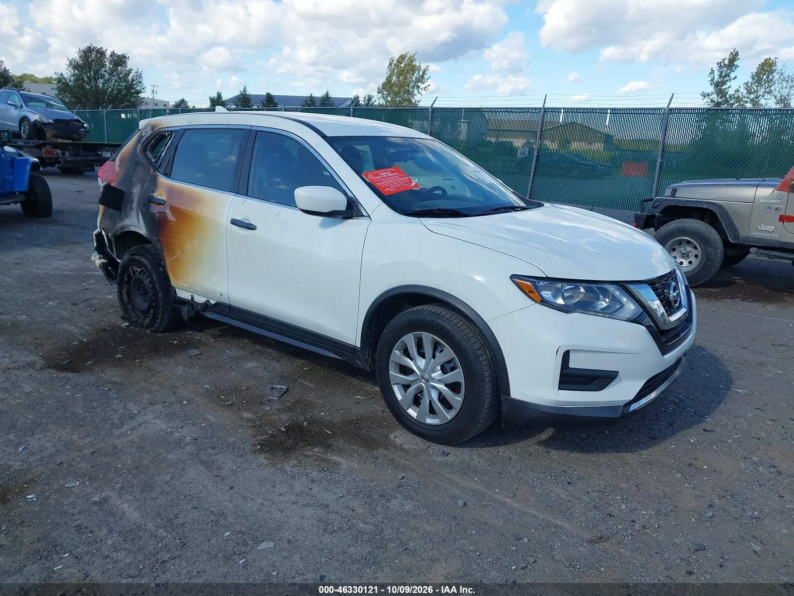 2017 Nissan Rogue S VIN KNMAT2MV2HP549280 фото 1
