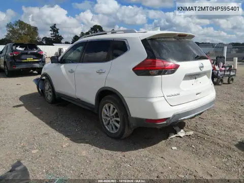 KNMAT2MT0HP595401 — 2017 Nissan Rogue, zdjęcie 4 z IAAI, Przód