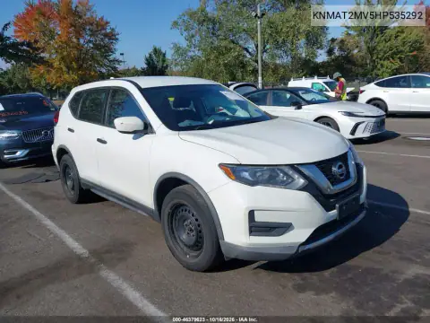 KNMAT2MV5HP535292 — 2017 Nissan Rogue, Лівий бік, фото до ремонту
