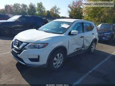 KNMAT2MV5HP535292 — 2017 Nissan Rogue, Lado izquierdo, fotos antes de reparar