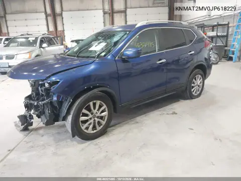 2018 Nissan Rogue Sv VIN KNMAT2MV0JP618229 фото 2