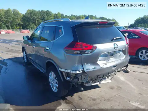 KNMAT2MT2JP607425 — 2018 Nissan Rogue, zdjęcie 4 z IAAI, Tył